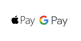 Apply Pay, Google Pay (Stripe)